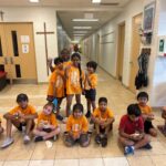 Summer camp moment