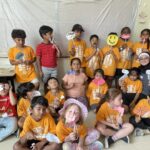 Summer camp moment
